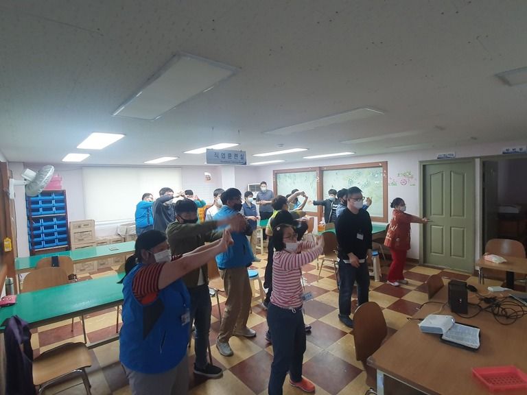 <5월21일> 여가활동 시간 조별활동 진행