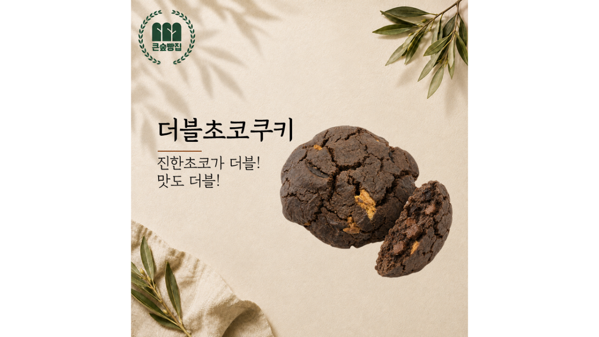 더블초코쿠키 (3,500원)