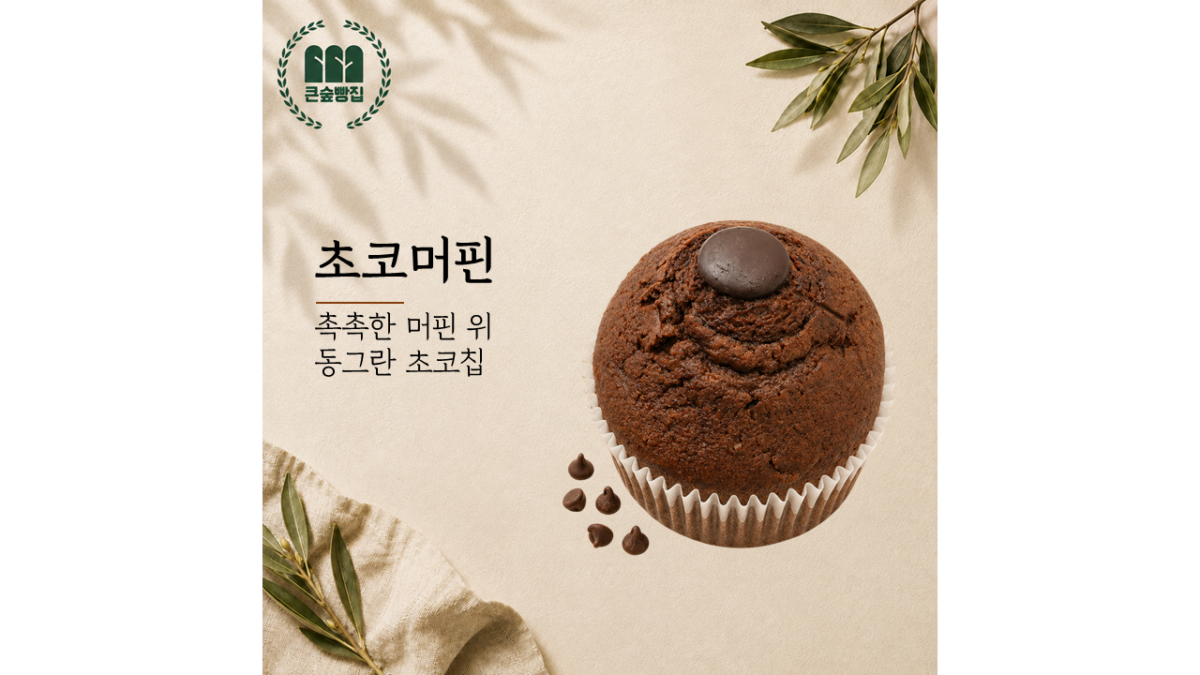 초코머핀 (2,000원)