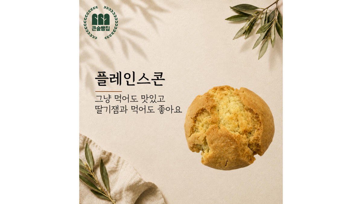 플레인스콘 (3,000원)